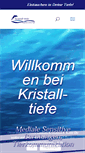 Mobile Screenshot of kristall-tiefe.ch