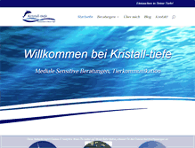 Tablet Screenshot of kristall-tiefe.ch